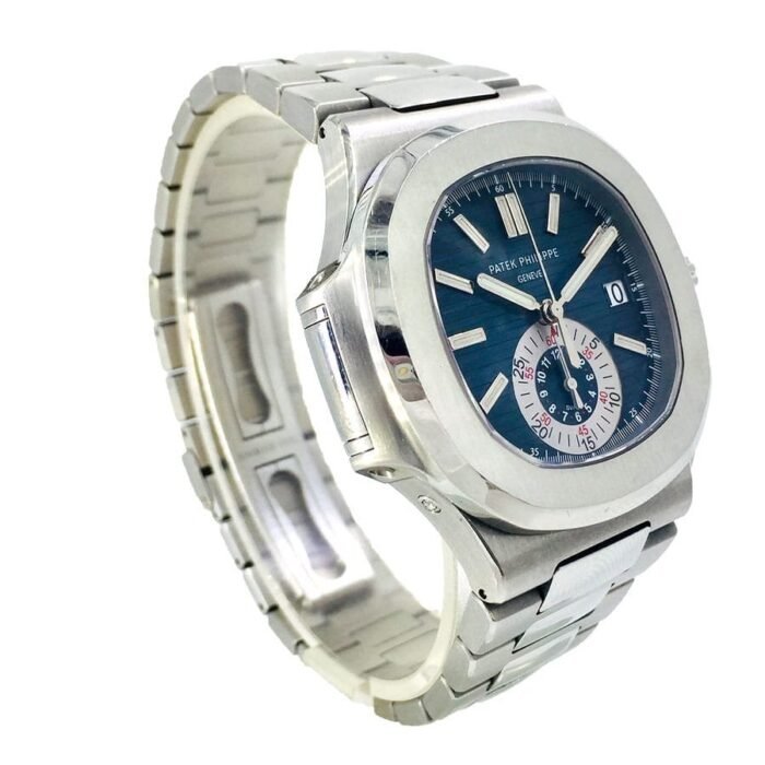 Patek Nautilus Blue Silver Replica - 图片 2