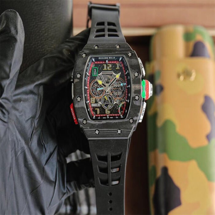 Richard Mille 65-01 Black and White - 图片 2