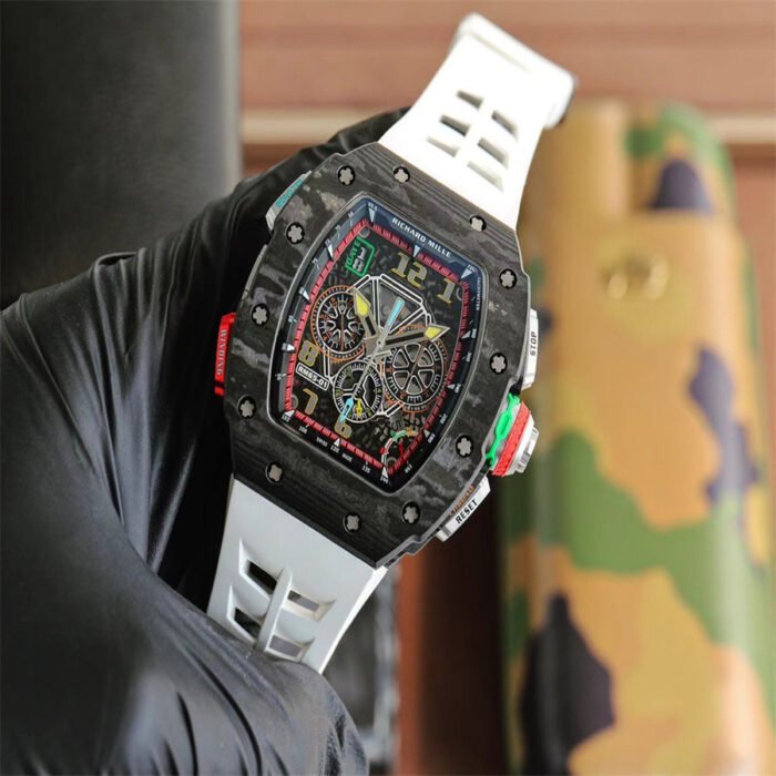 Richard Mille 65-01 Black and White - 图片 5