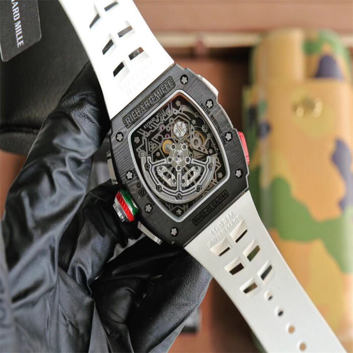 Richard Mille 65-01 Black and White - 图片 8