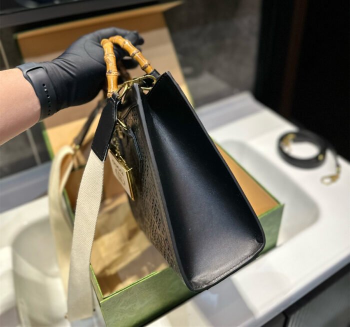 Gucci Diana hollow series bamboo tote bag（3colors 27*23cm） - 图片 6