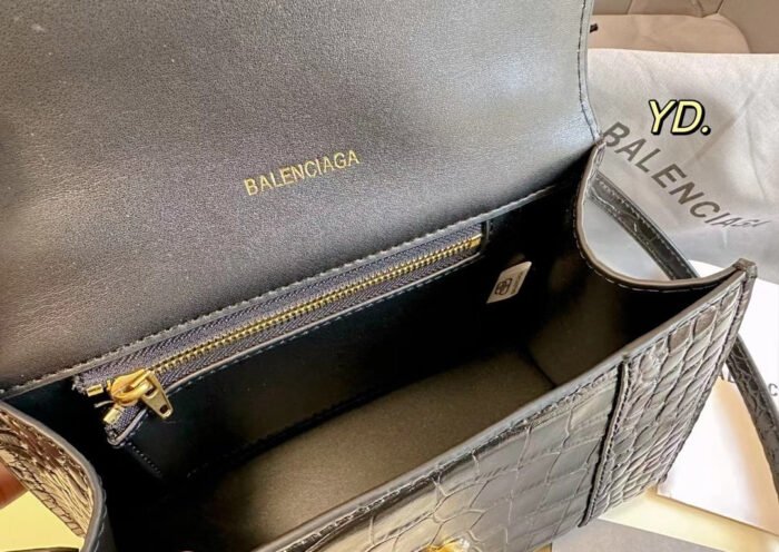 Balenciaga Crocodile patterned hourglass bag - 图片 6