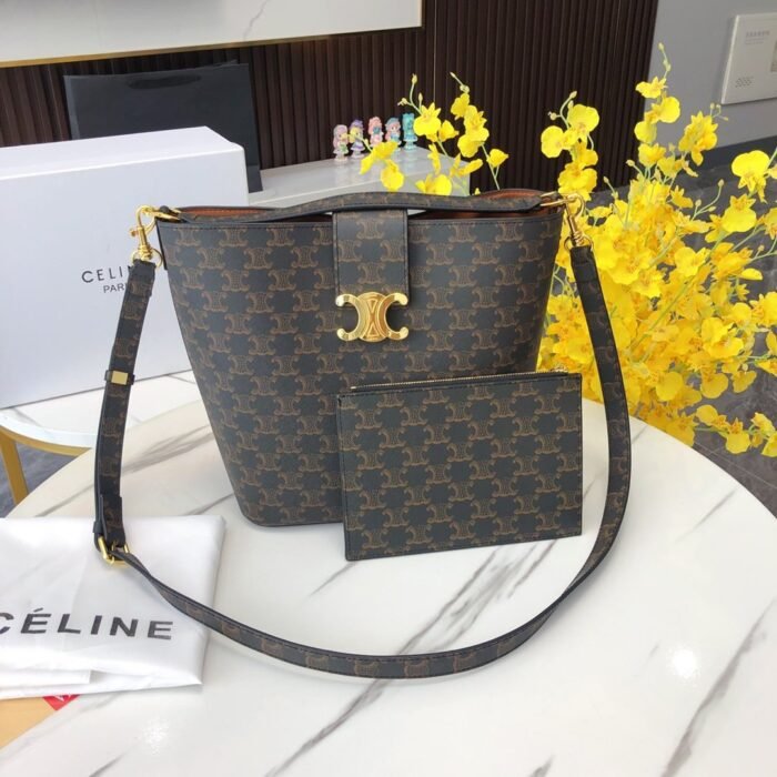 Celine 24s Louise Bucket Bag(3 Colors 28cm) - 图片 2
