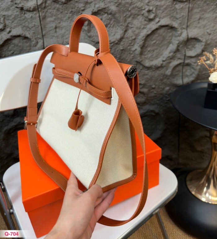 Hermès Canvas crossbody bag(5 colors Two models) - 图片 8