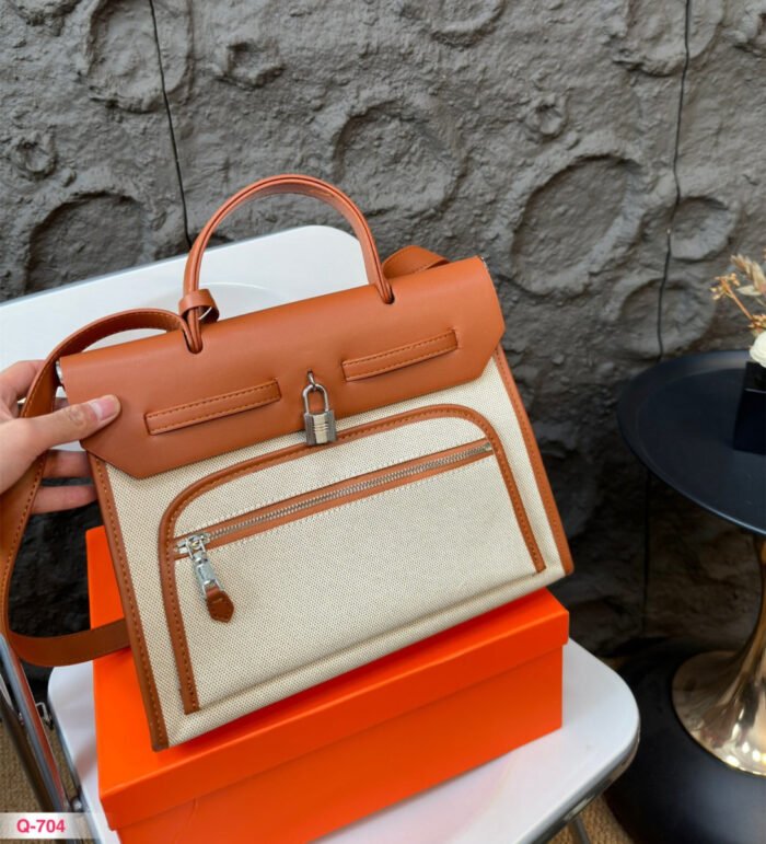 Hermès Canvas crossbody bag(5 colors Two models) - 图片 10