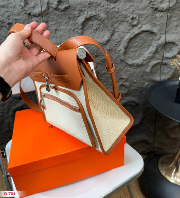 Hermès Canvas crossbody bag(5 colors Two models) - 图片 11