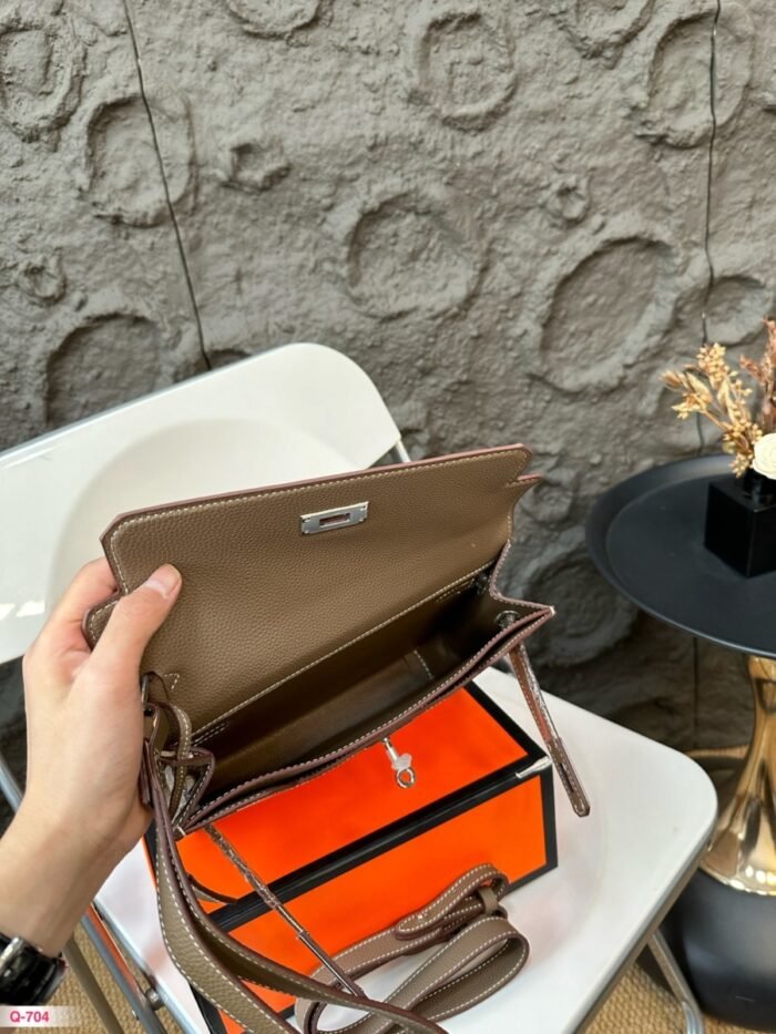 Hermès Kelly depeches25 canvas bag(3 colors 25cm) - 图片 8