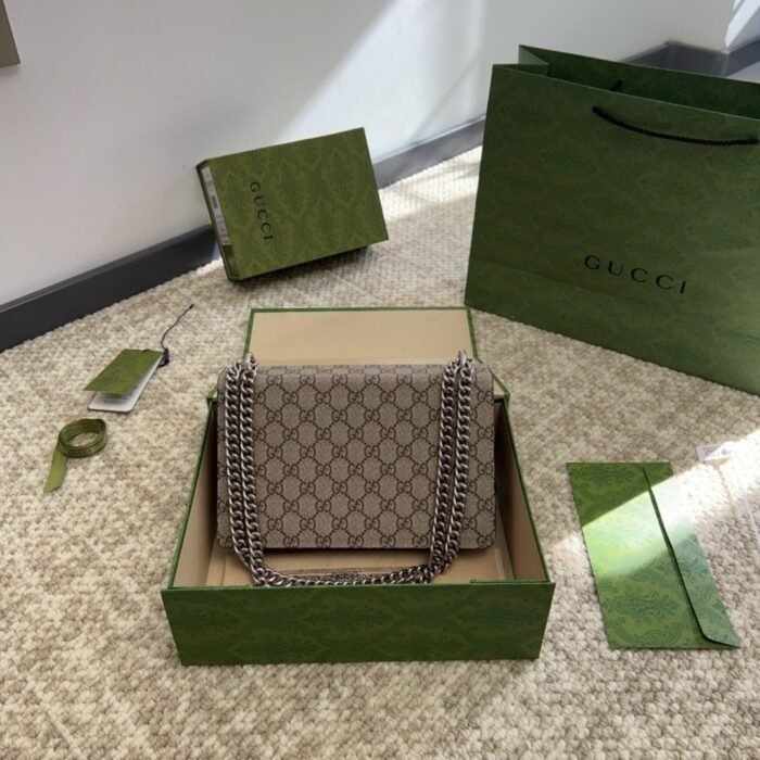Gucci Diamond Button Wine God Bag(3colors 25cm) - 图片 5