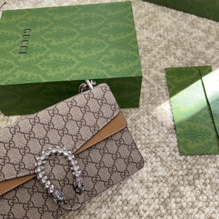 Gucci Diamond Button Wine God Bag(3colors 25cm) - 图片 6