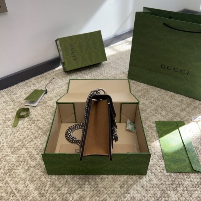 Gucci Diamond Button Wine God Bag(3colors 25cm) - 图片 9
