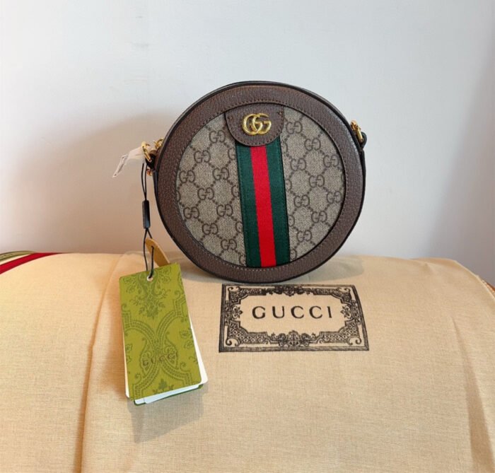 Gucci round pancake bag（19*5*19cm）