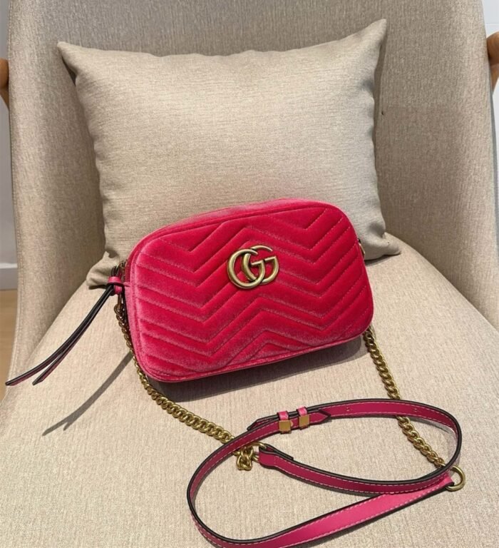 Gucci Velvet Camera Bag(6colors 25cm) - 图片 5
