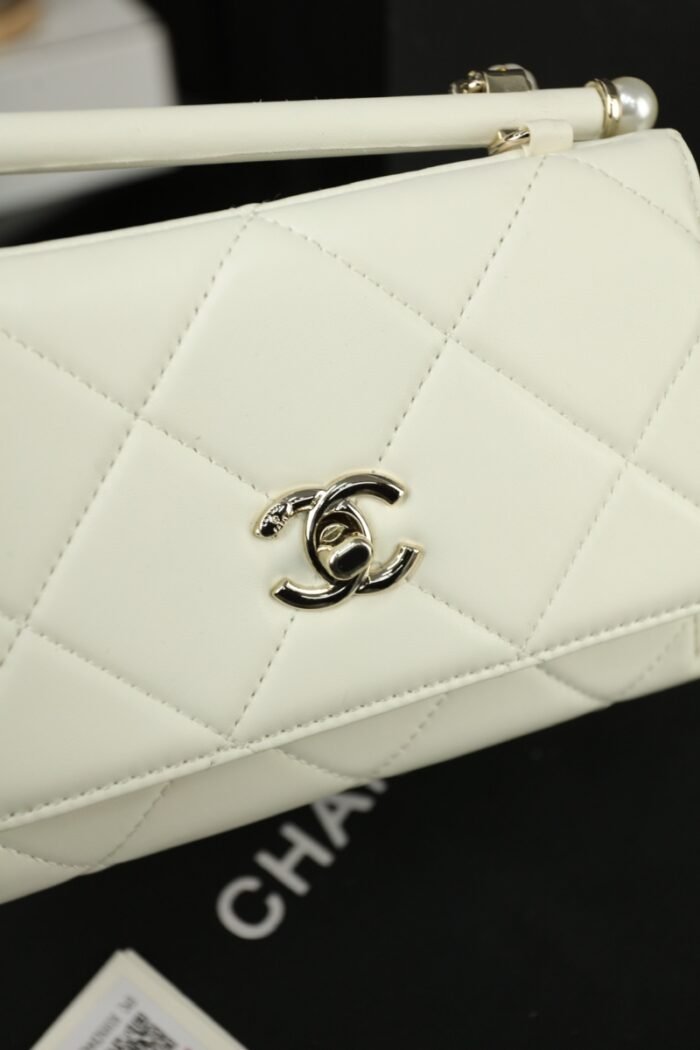 Chanel Pearl Triangle Chain Bag（7colors） - 图片 10