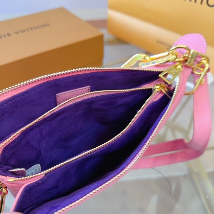 LV organ Leather handbag（12colors 21*16cm） - 图片 19