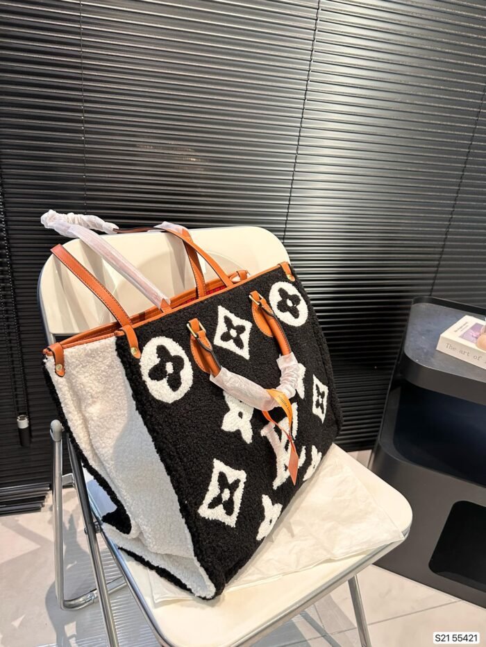 LV lamb wool tote bag（4colors 39*33cm） - 图片 6