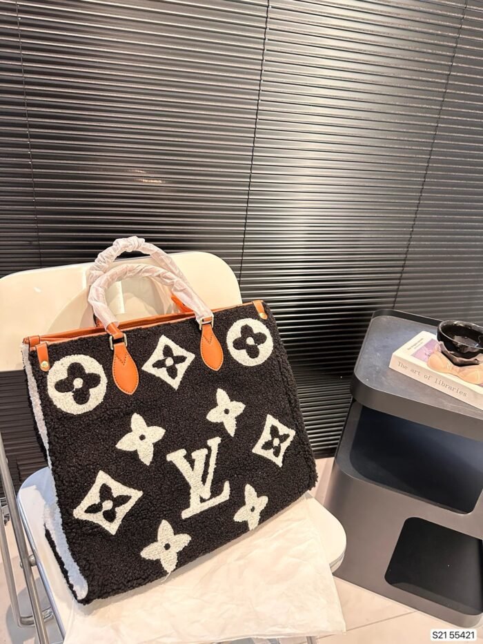 LV lamb wool tote bag（4colors 39*33cm） - 图片 9