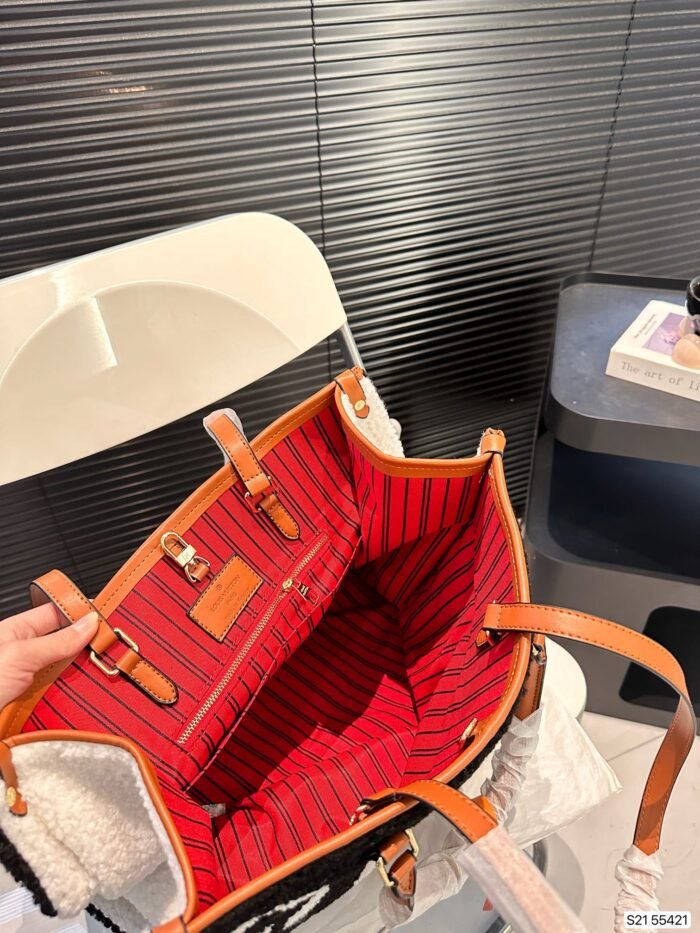 LV lamb wool tote bag（4colors 39*33cm） - 图片 10