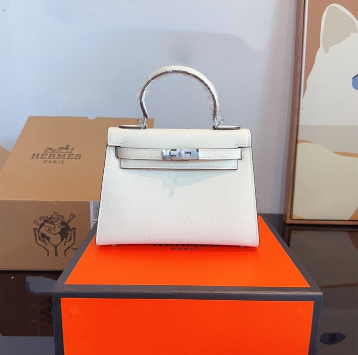 Hermès Kelly Bag（Elevencolors-silvery Buckle 22*8*16cm） - 图片 7