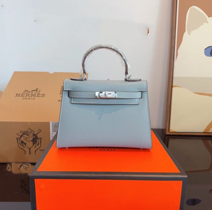 Hermès Kelly Bag（Elevencolors-silvery Buckle 22*8*16cm） - 图片 9
