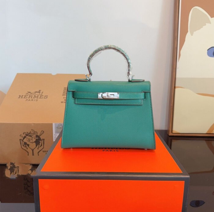 Hermès Kelly Bag（Elevencolors-silvery Buckle 22*8*16cm） - 图片 10
