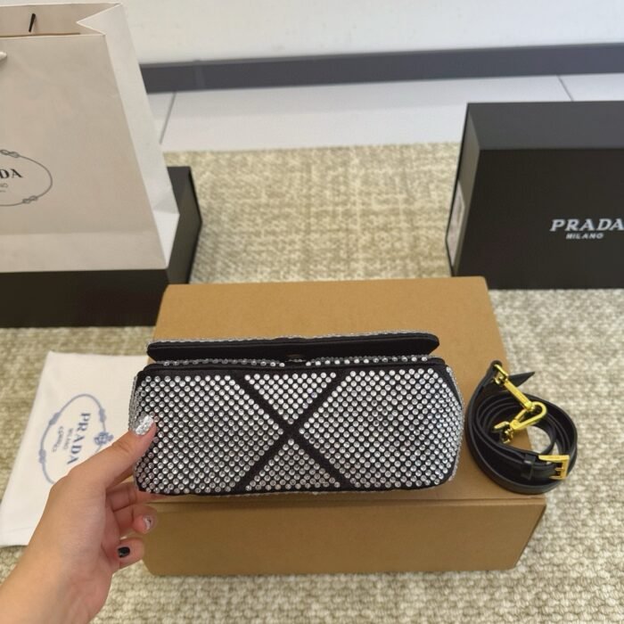 Prada Full Diamond Crystal Bag(4colors 20*8*14cm) - 图片 9