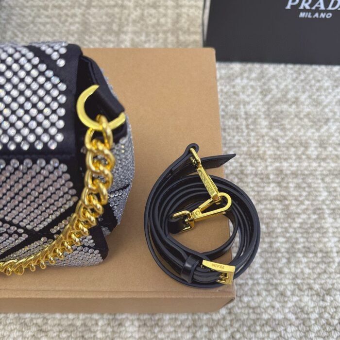 Prada Full Diamond Crystal Bag(4colors 20*8*14cm) - 图片 11