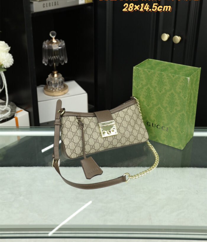 Gucci Padlock Underarm Bag（4colors 28*14.5cm） - 图片 4