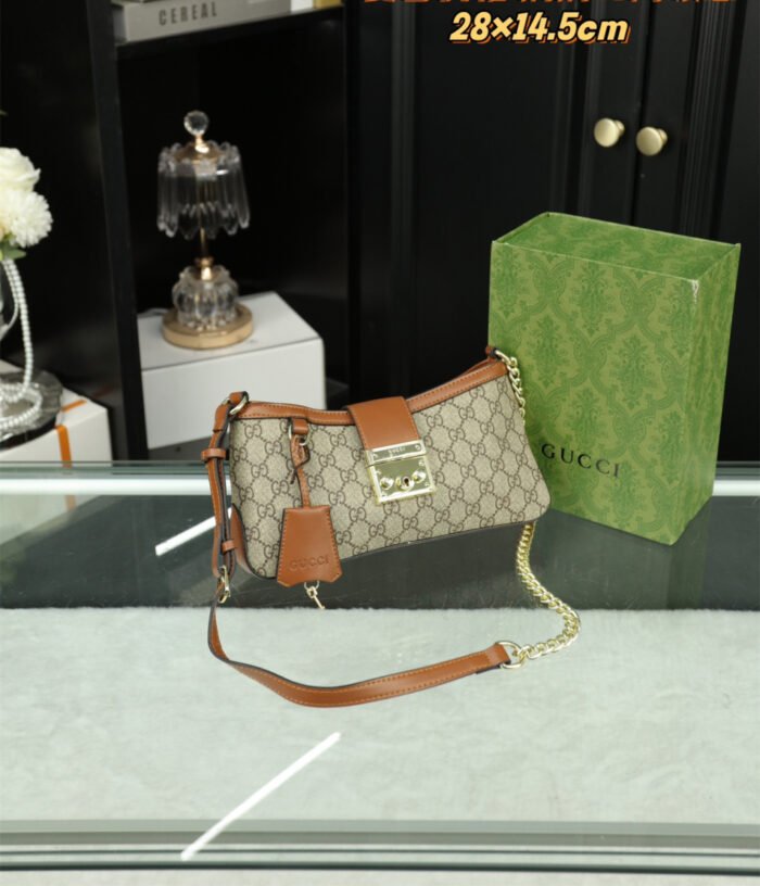 Gucci Padlock Underarm Bag（4colors 28*14.5cm）