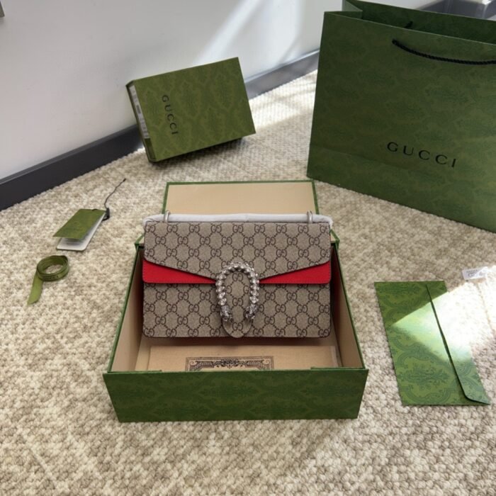 Gucci Diamond Button Wine God Bag(3colors 25cm) - 图片 2