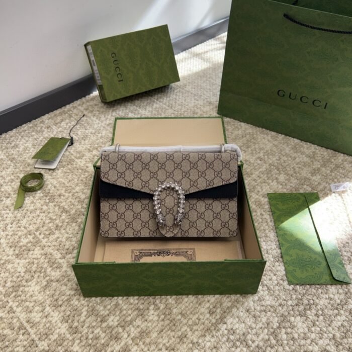 Gucci Diamond Button Wine God Bag(3colors 25cm) - 图片 3
