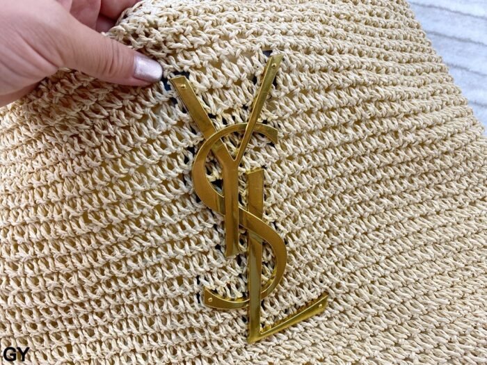 YSL’s new straw woven hollow shopping bag(42*31cm) - 图片 4