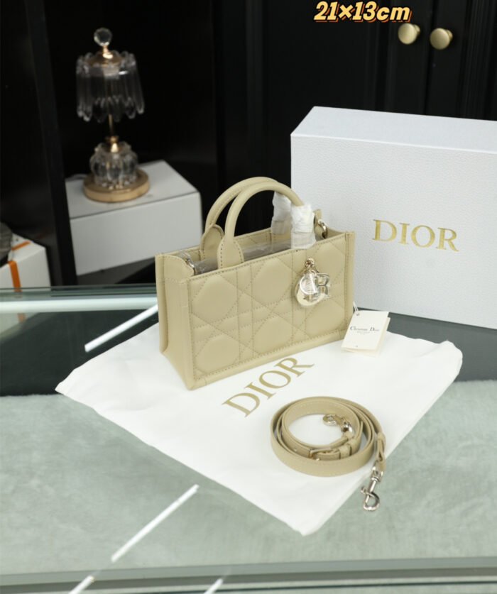 Dior Essential Mini Tote Bag(4colors 21*13cm) - 图片 2