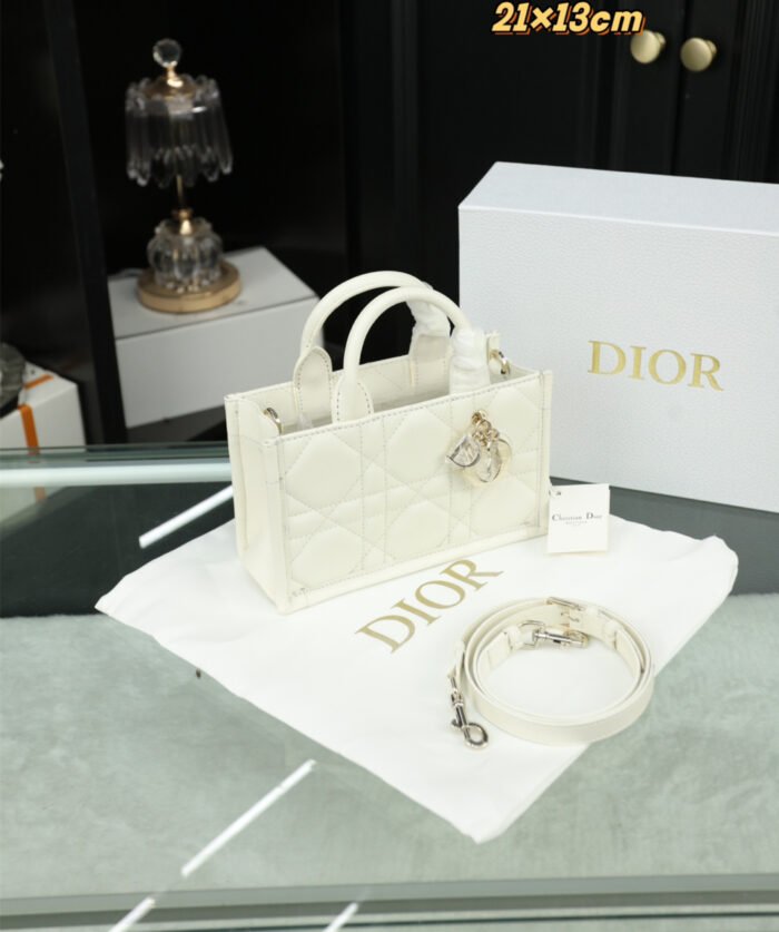 Dior Essential Mini Tote Bag(4colors 21*13cm) - 图片 4