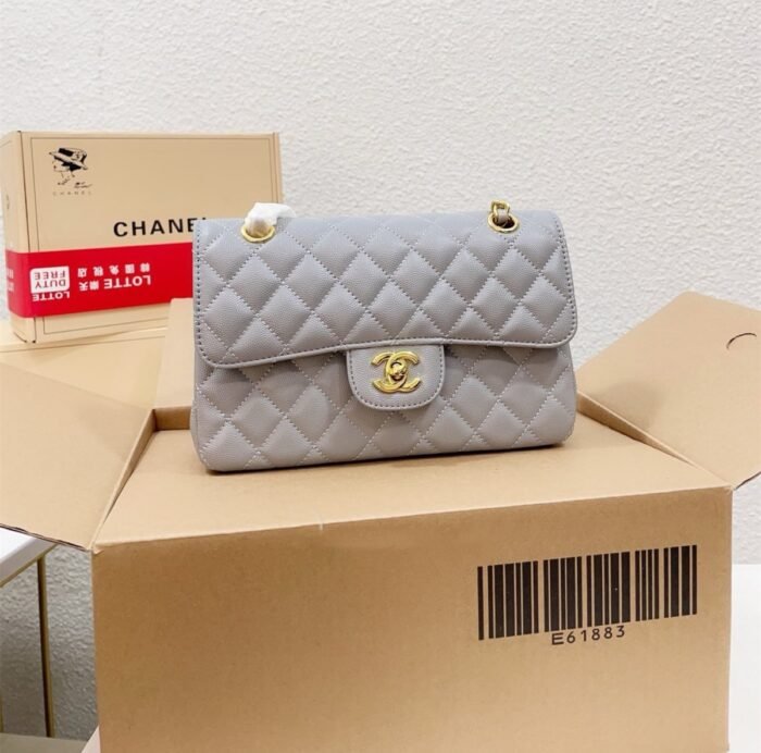 Chanel CF caviar handbag（9colors 23cm） - 图片 5