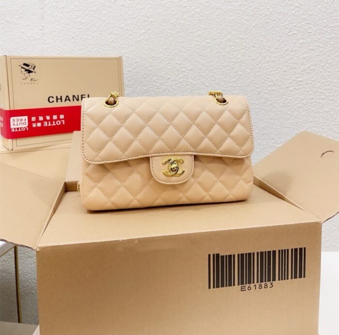 Chanel CF caviar handbag（9colors 23cm）