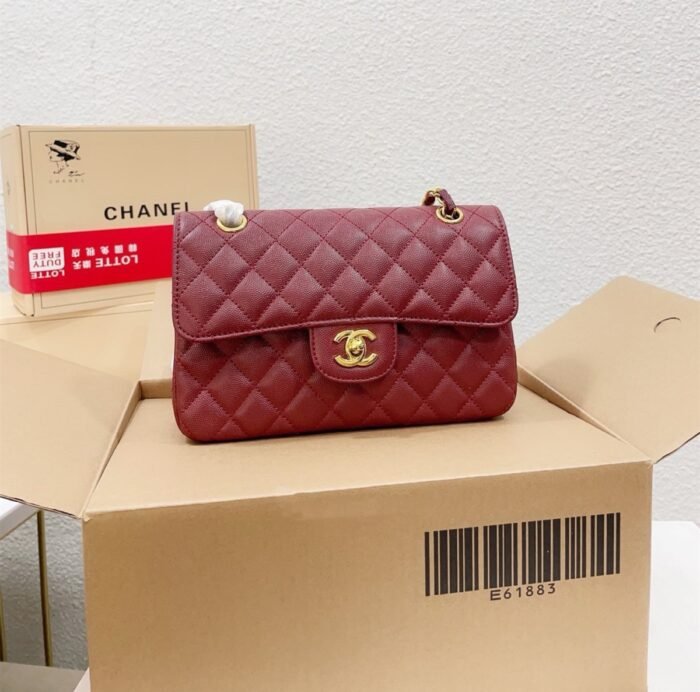 Chanel CF caviar handbag（9colors 23cm） - 图片 10