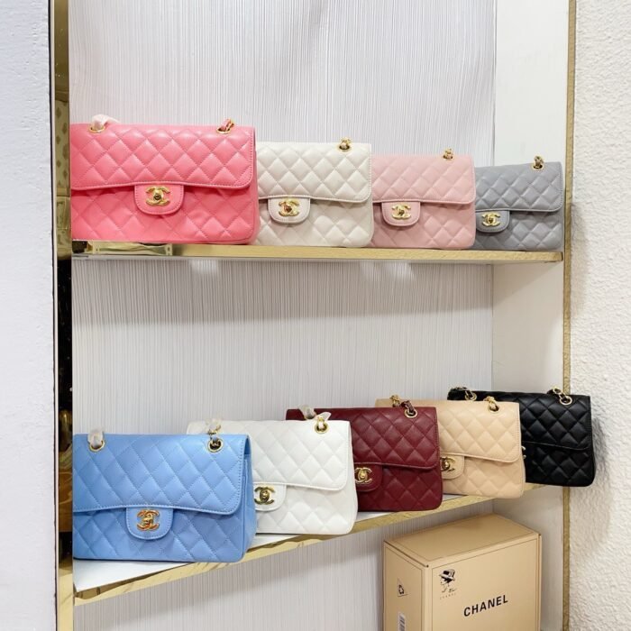 Chanel CF caviar handbag（9colors 23cm） - 图片 11