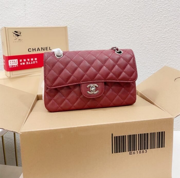 Chanel CF caviar handbag（9colors 23cm） - 图片 12