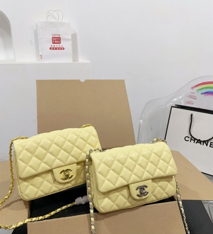 Chanel CF Sheepskin pattern handbag（13colors 20cm） - 图片 3