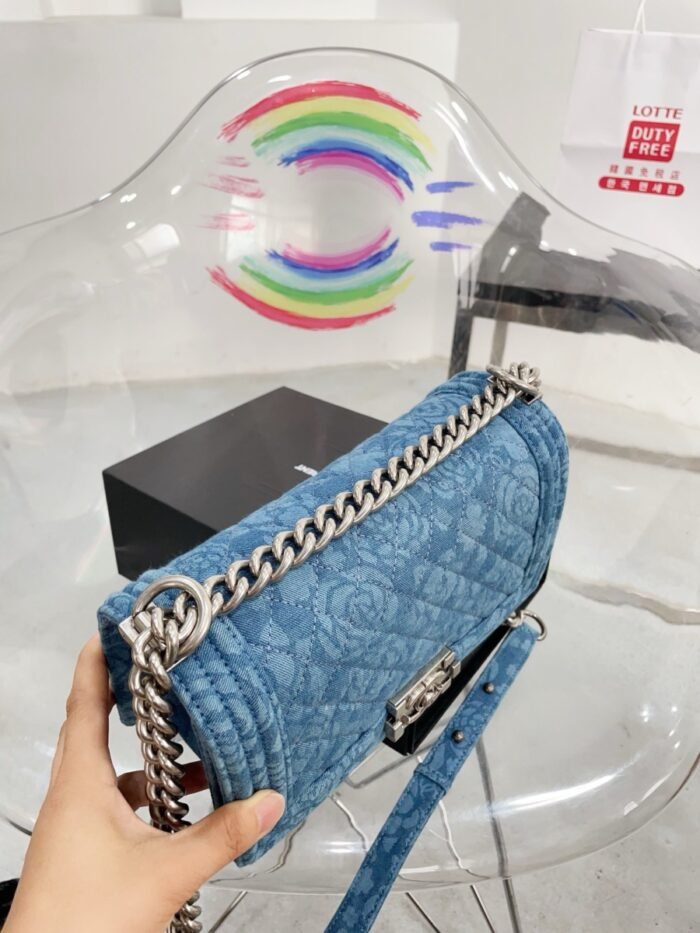 Chanel Medium Denim Leboy Bag（25cm） - 图片 4