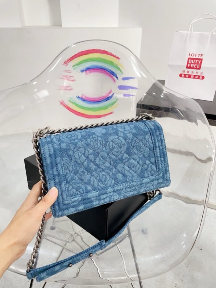 Chanel Medium Denim Leboy Bag（25cm） - 图片 7