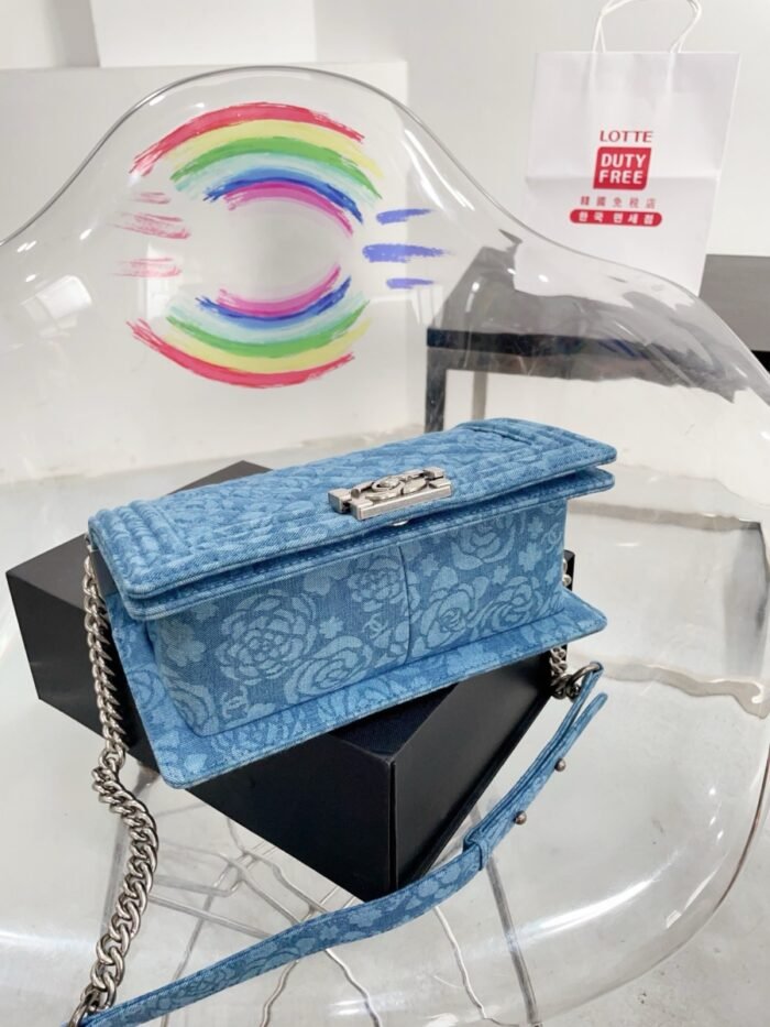 Chanel Medium Denim Leboy Bag（25cm） - 图片 9