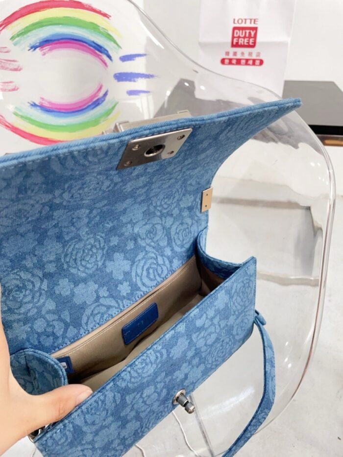 Chanel Medium Denim Leboy Bag（25cm） - 图片 10