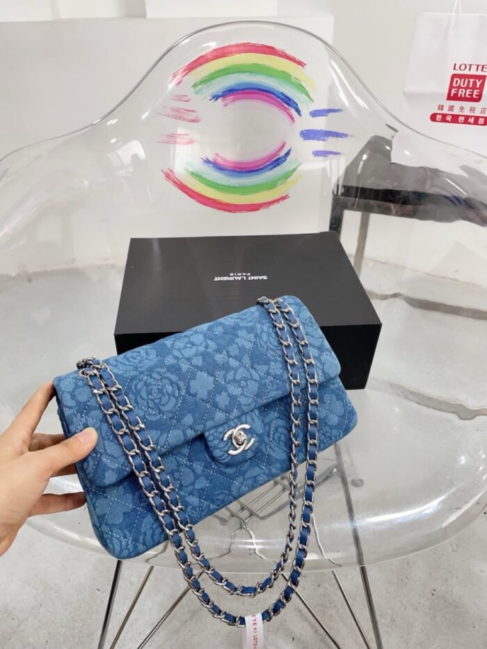 Chanel denim CF bag（25cm） - 图片 5