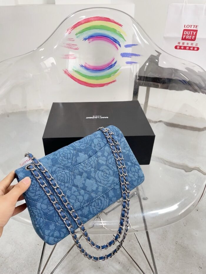 Chanel denim CF bag（25cm） - 图片 3