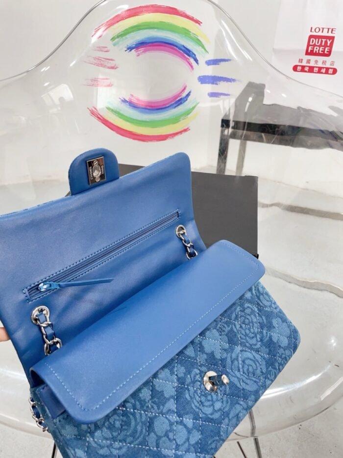 Chanel denim CF bag（25cm） - 图片 7