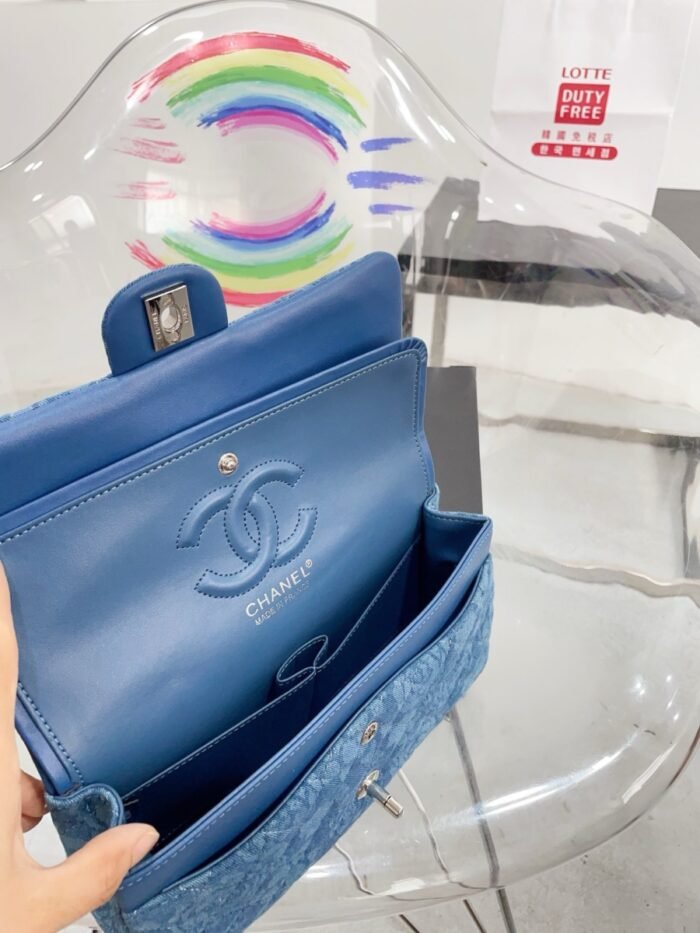 Chanel denim CF bag（25cm） - 图片 8