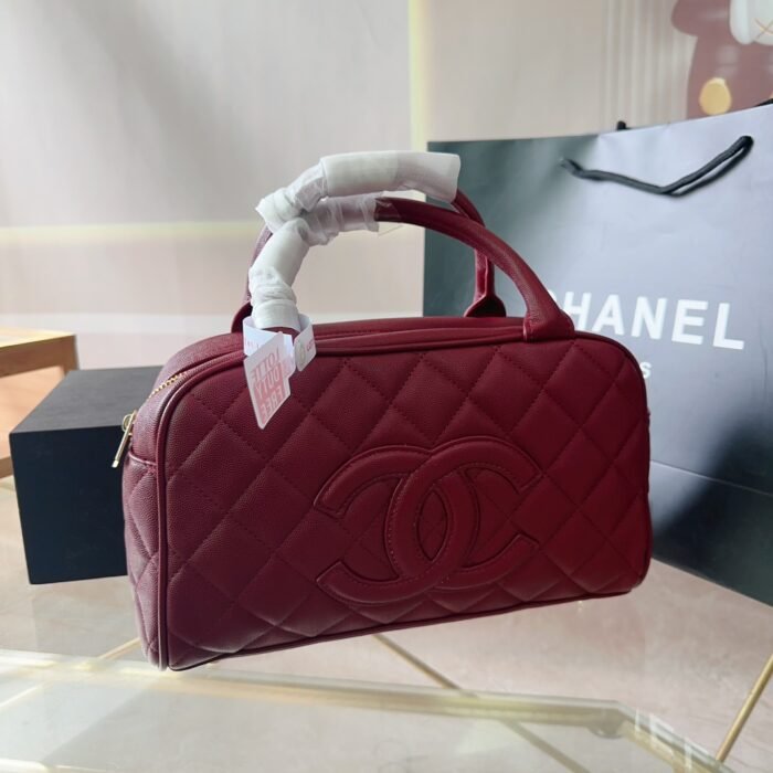 Chanel caviar bowling bag（4colors 30cm） - 图片 4