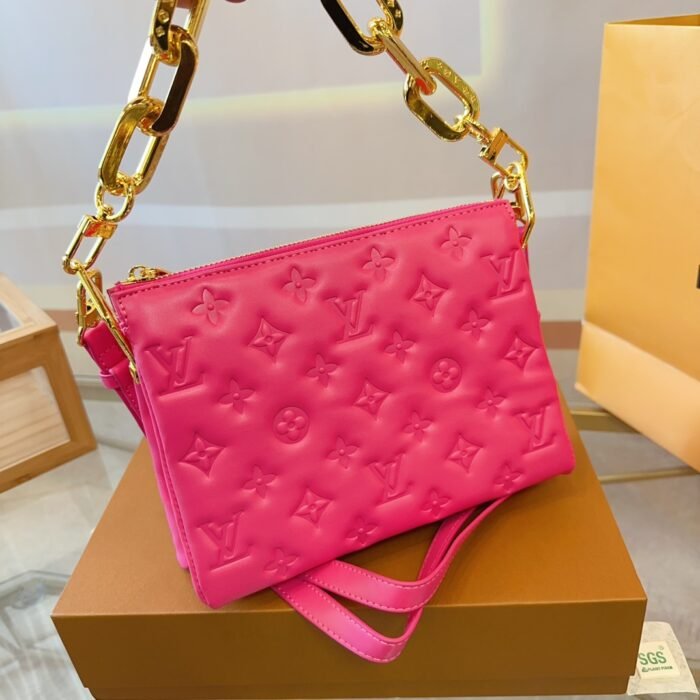 LV organ Leather handbag（12colors 21*16cm） - 图片 7