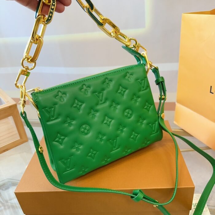 LV organ Leather handbag（12colors 21*16cm） - 图片 8